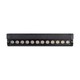 12W Skinnespot-LED Magnetisk, Justerbar, 4000K, Sort Hus