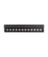 12W LED Skinnespot - Magnetisk, Justerbar, 6400K, Sort Hus