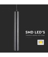 14W LED Skinnespot - Magnetic, Pendant, 3000K, Sort Hus