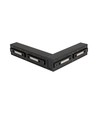Magnetisk skinnespot - L-formet forbindelse