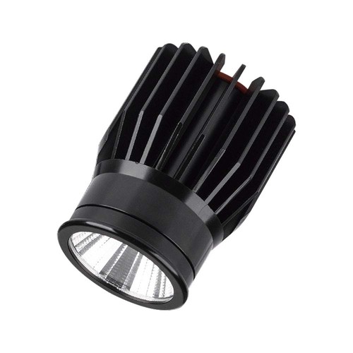 18W LED Modul - Aluminium, 3000K, Sort hus
