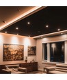 18W LED Module - Aluminium, 4000K, Sort hus