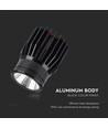 18W LED Module - Aluminium, 4000K, Sort hus