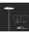 12W LED Havespot - 150x800mm, 4000K, antracit, IP65