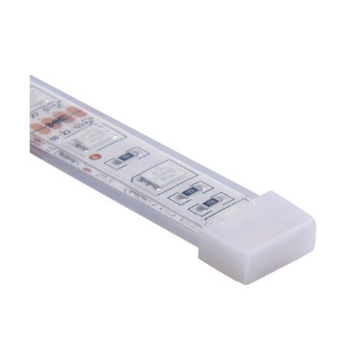 Silikone endeprop til LED strip - 12mm, IP67 & IP68