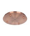 Kobber Roset Til 4 Lamper - Ø300mm