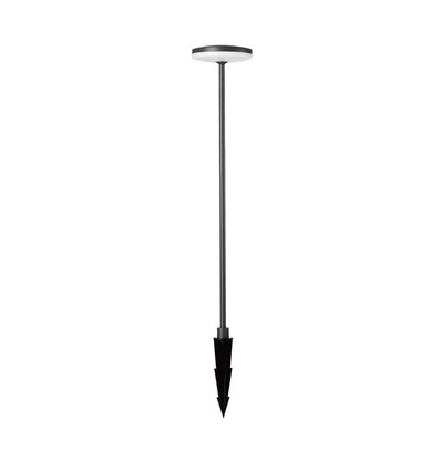 12W LED Havespyd - 150x800mm, 3000K, antracit, hus, IP65