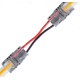 Samler med ledning til LED strip - 8mm, COB, enkeltfarvet, IP20, 5V-24V