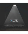 30W LED gadelampe - 6500K