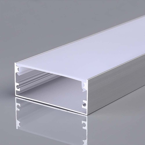 Monteringssæt - LED Strip, 2000x50x20mm, Sølvhus