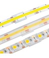 20 stk. skjulte monteringsklips til LED strip - 8mm, passer til IP20 strips