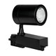 35W LED skinnespot - 6000K, sort hus
