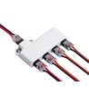 IDC 4-vejs splitter - IP20, 5V-36V, 6A