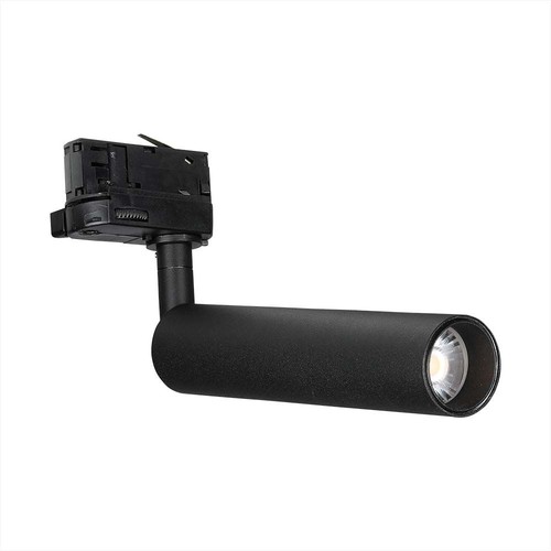 15W LED skinnespot - Samsung chip, 5000K, 5 års garanti, sort hus