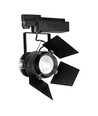 33W LED skinnespot - Samsung chip, 4000K, 5 års garanti, sort hus