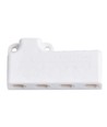 IDC 4-vejs splitter - IP20, 5V-36V, 6A