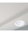300W Mikrobølge Bevægelsessensor - 360°, hvid, hus