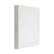 24W LED loftslampe - 28,7 x 28,7cm, Højde: 3,1cm, hvid kant