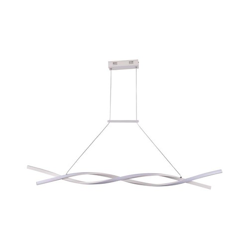 30W Hængelampe - LED, 120x100cm, 4000K, hvid hus