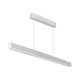 40W LED Lineær Hængende Suspensionslys - Samsung Chip, Op Ned System, 3i1, Hvid Hus