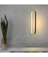 13W LED Hængende Lampe - 40cm, 4000K, Sort hus
