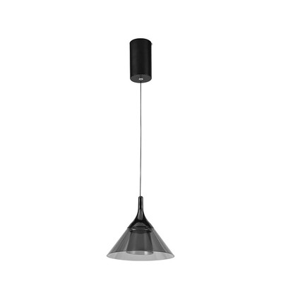 VT-810 LED Hængelampe 9W - 19.5x17.5x100cm, 4000K, sort