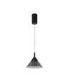VT-810 LED Hængelampe 9W - 19.5x17.5x100cm, 4000K, sort