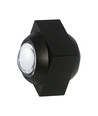 2W Væglampe - LED COB, op og ned, 4000K, sort hus