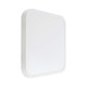 18W LED loftslampe - IP44, 25 x 25cm, Højde 6,5cm, Hvid kant