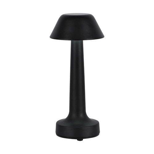1W LED Bordlampe - D95x225, 3i1, Sort hus