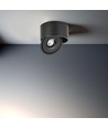 20W LED Overflade COB Downlight - Sort hus