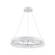 25W Hængelampe - LED, Enkeltring, 3000K, Hvid