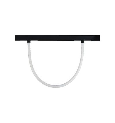 11W LED Skinnespot - Magnetisk, Fleksibel Slange, 4500K, Sort Hus