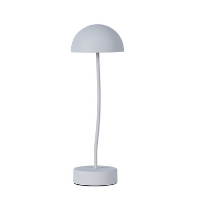3W LED Bordlampe - Touch Dæmpbar, 3000K, hvid, Hus