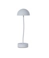 3W LED Bordlampe - Touch Dæmpbar, 3000K, hvid, Hus