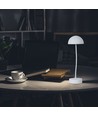 3W genopladelig LED bordlampe med touch dæmp - 3000K, hvid, 5V, inkl. batteri