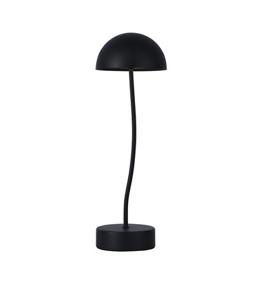 3W LED Bordlampe - Touch, Dæmpbar, 3000K, Sort