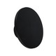 12W LED loftlampe / væglampe med indirekte lys - Sort, IP65, 3000K, Ø16cm, rund, udendørs / indendørs