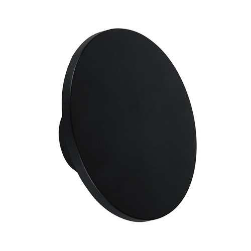 12W LED KUPPELAMPE - 4000K, rund, sort hus