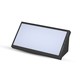 20W LED væglampe - IP65, 2045lm, 4000K, sort, udendørs, inkl. lyskilde