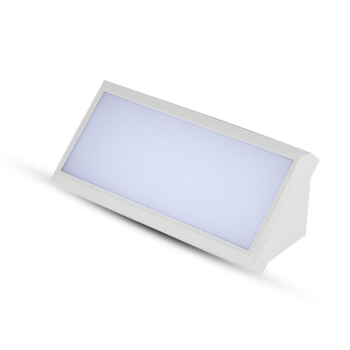 12W LED - Landskab Udendørs, Soft Lys, Medium, 3000K, Hvidt Hus