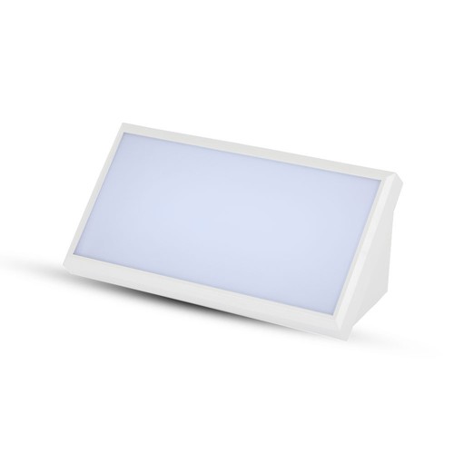 20W LED væglampe, IP65 - 3000K, grå, udendørs, 110 grader, 2045lm