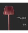 2,7W LED bordlampe - touch dæmpbar, 3i1, brun