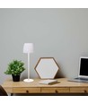 2,7W LED Bordlampe - Touch, Dæmpbar, 3i1, Hvid
