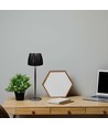 2,7W LED bordlampe - Touch, dæmpbar, 3i1, sort