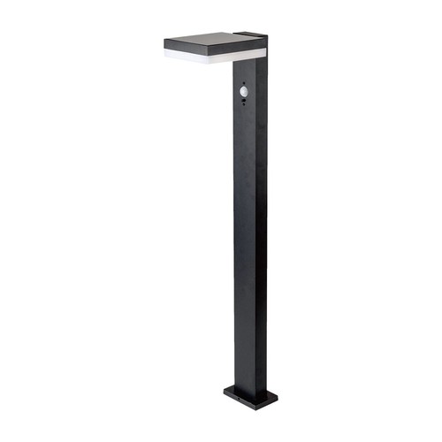 5,5W LED Solar Lygtepæl - PIR Sensor, IP54