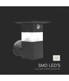 3W LED Solar Væglampe - PIR Sensor, IP54