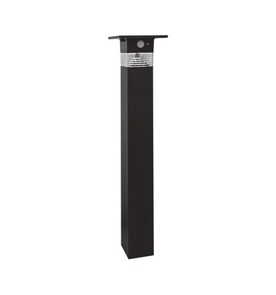 3W Solcelle Pullertlampe - LED, PIR Sensor, IP54