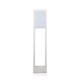 10W LED Pullertlampe - Samsung Chip, 4000K, IP65, hvid, hus