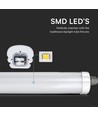 36W LED Rør - Vandtæt G-Series, 120cm, Samsung Chip, 6500K, 120lm/W